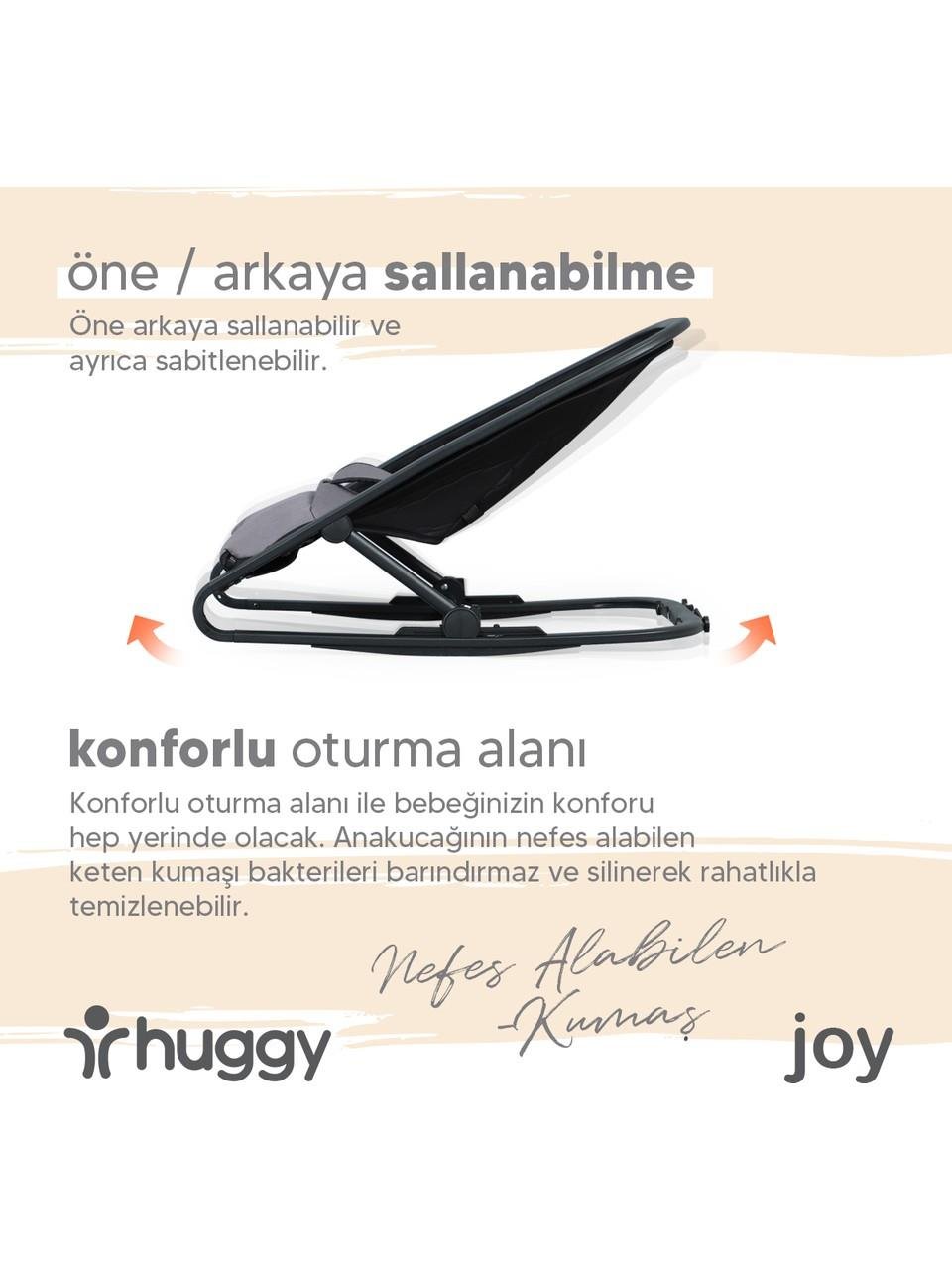 Huggy Joy Oyuncaklı Alüminyum Ana Kucağı