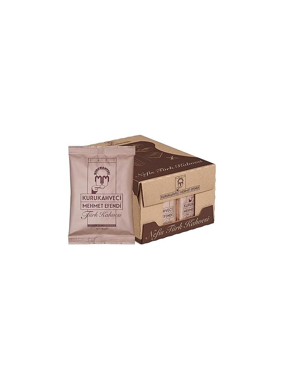 Kurukahveci Mehmet Efendi Türk Kahvesi 100 gr (1 Koli) (25X100GR)