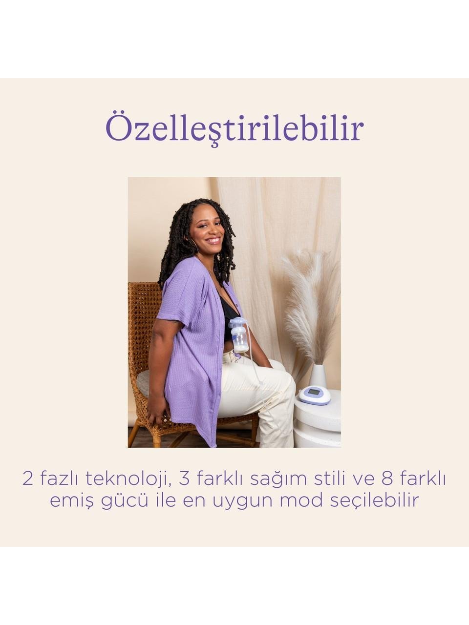 Lansinoh Çiftli Elektrikli Göğüs Süt Sağma Pompası