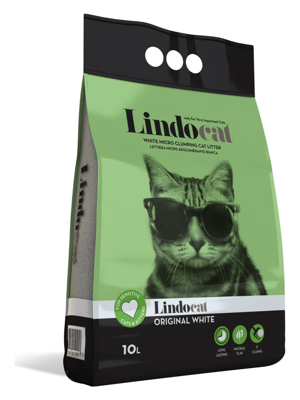 Lindo Cat Kokusuz İnce Kedi Kumu 10 Lt