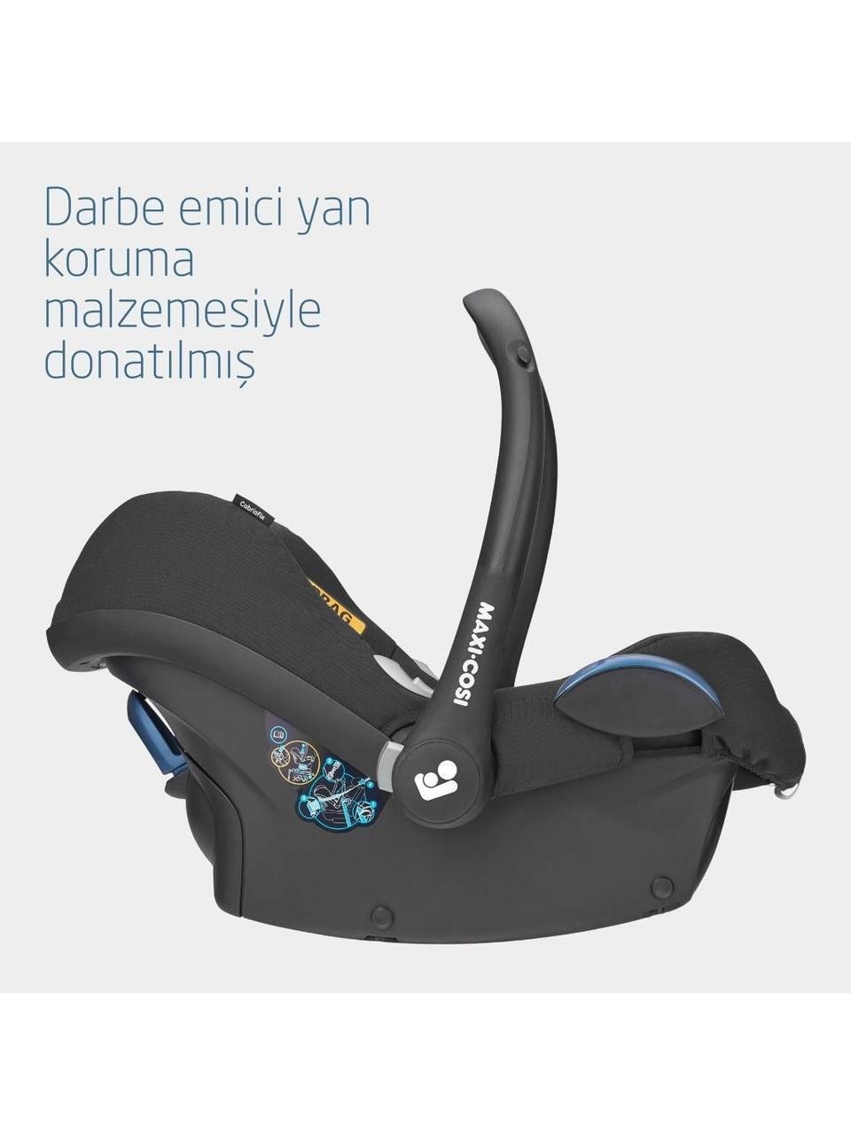 Maxi-Cosi Cabrio Fix Adac'lı Ana Kucağı Essential Graphite