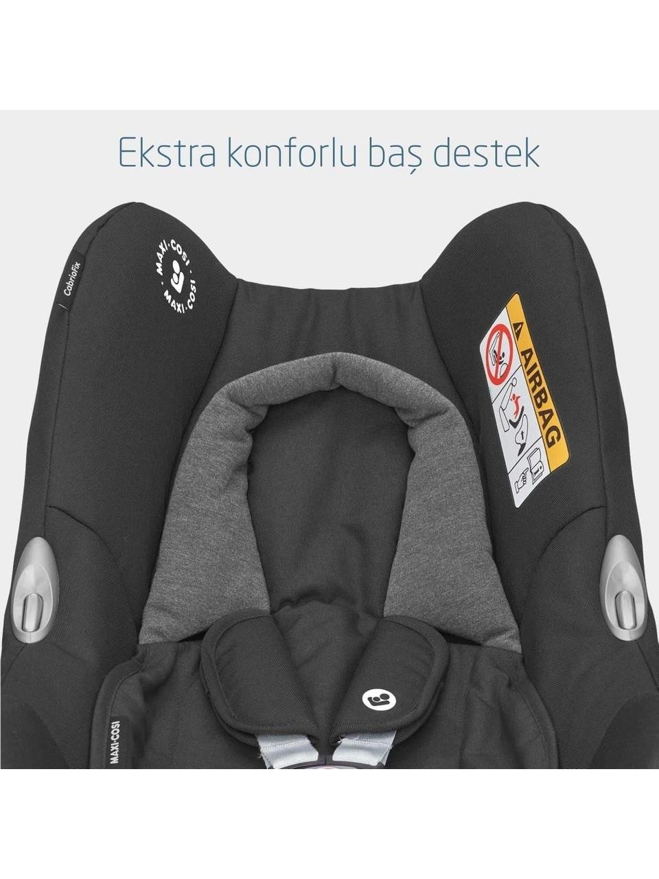 Maxi-Cosi Cabrio Fix Adac'lı Ana Kucağı Essential Graphite