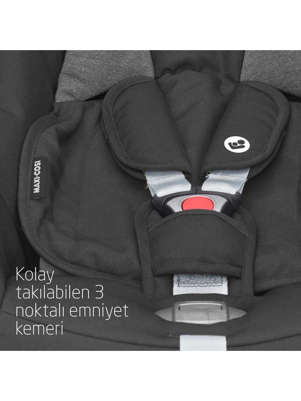 Maxi-Cosi Cabrio Fix Adac'lı Ana Kucağı Essential Graphite