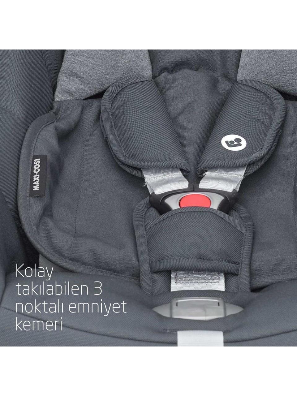 Maxi-Cosi Cabrio Fix Adac'lı Ana Kucağı Essential Graphite