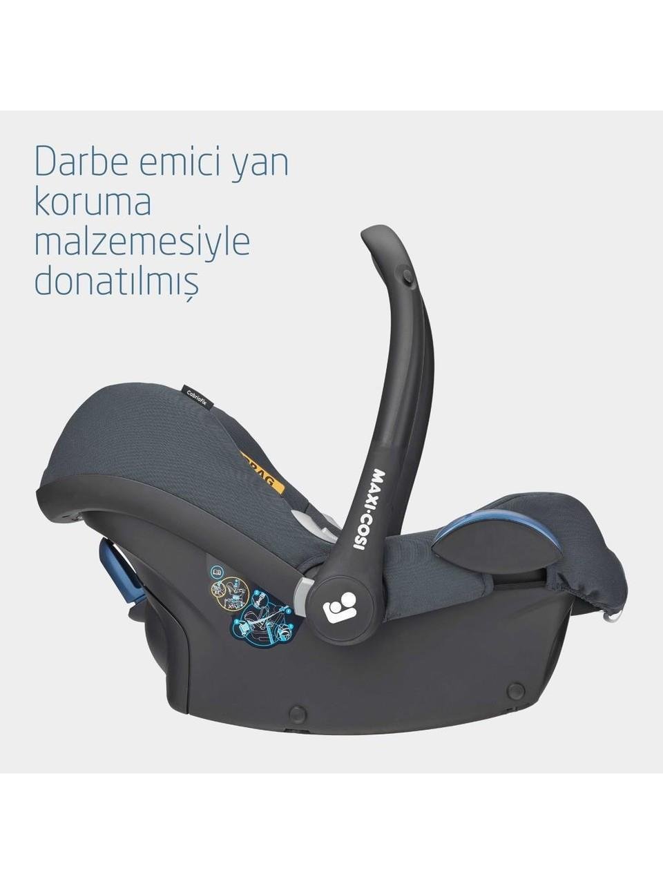 Maxi-Cosi Cabrio Fix Adac'lı Ana Kucağı Essential Graphite
