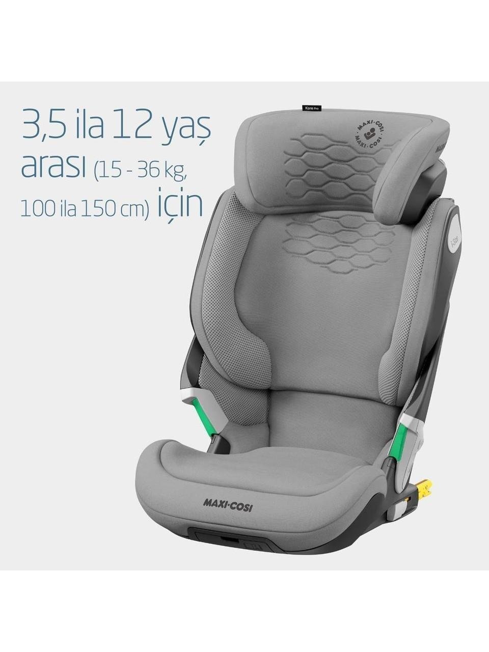 Maxi-Cosi Kore Pro ADAC'lı İsofixli I-Size 15-36 Kg Çocuk Oto Koltuğu