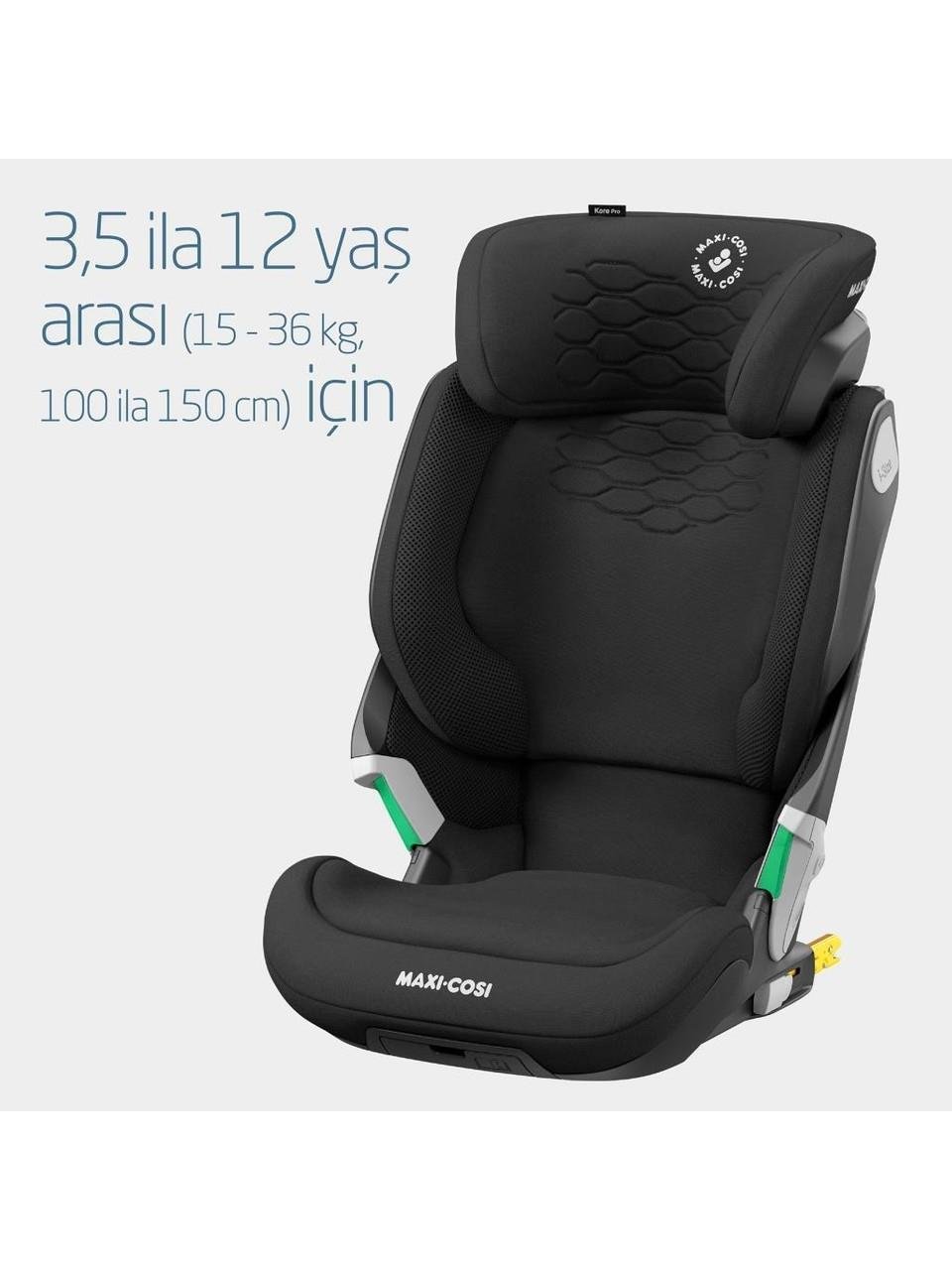 Maxi-Cosi Kore Pro ADAC'lı İsofixli I-Size 15-36 Kg Çocuk Oto Koltuğu