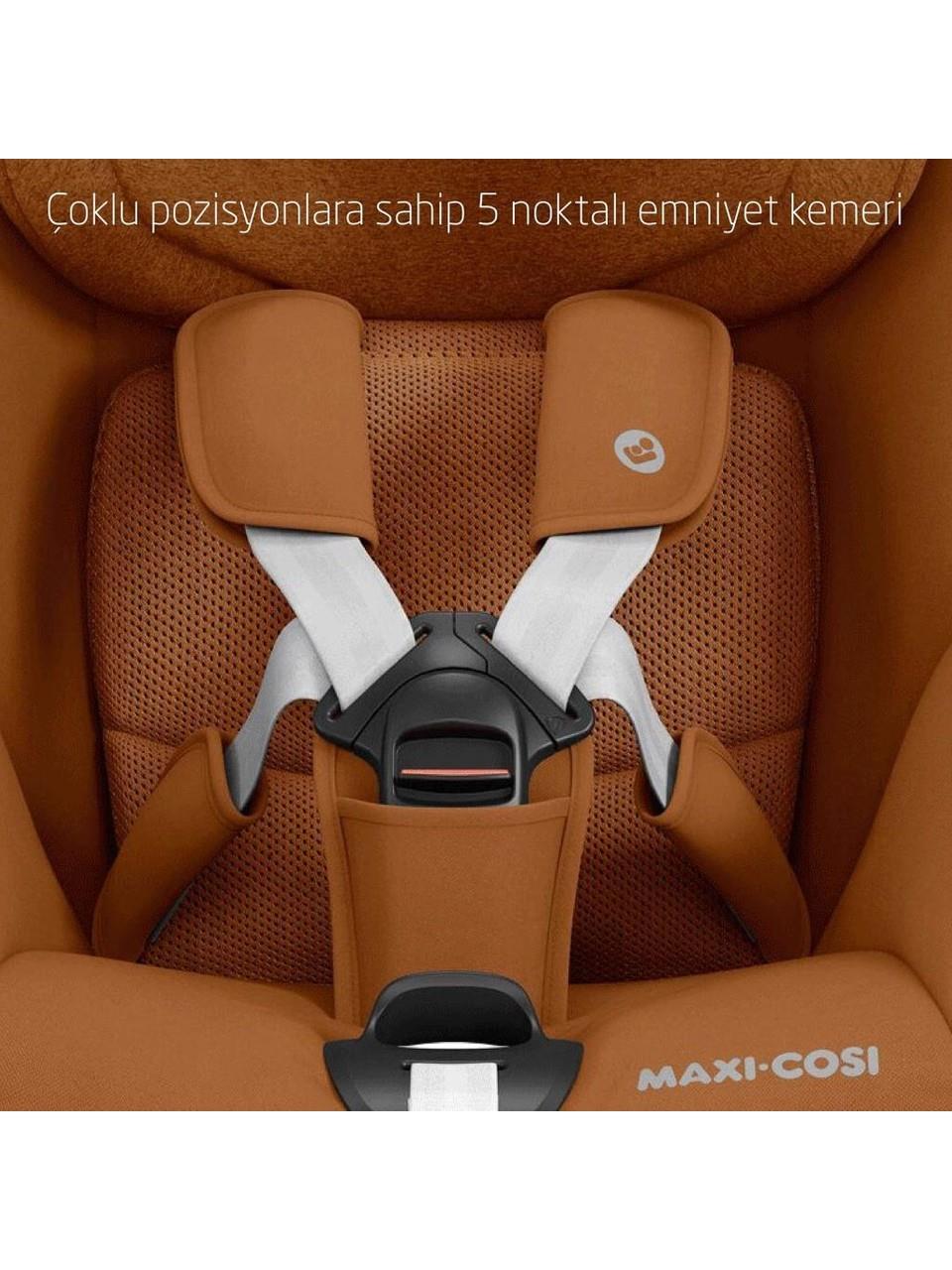 Maxi-Cosi Maxi Cosi Mica Pro Eco I-Size İsofix'li 360 Dönebilir Yatabilir 0-18 Kg Bebek Oto Koltuğu Authentic Grey