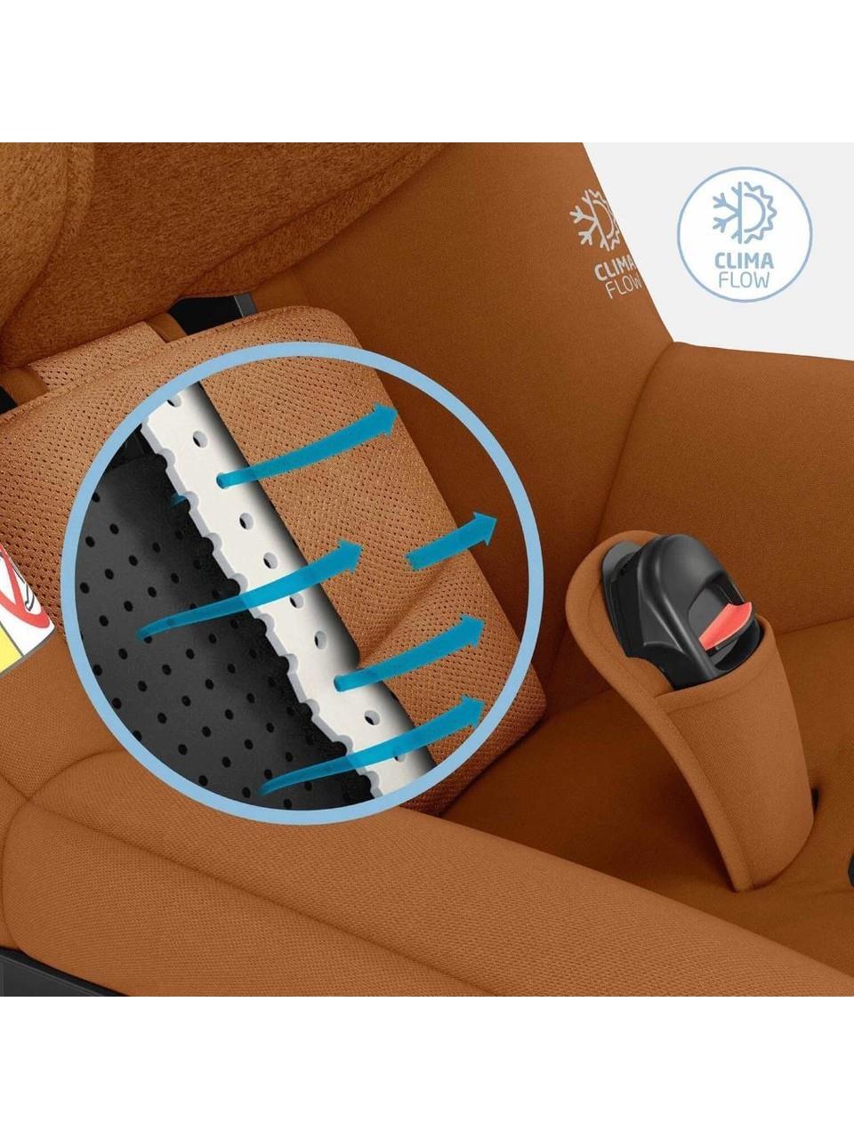 Maxi-Cosi Maxi Cosi Mica Pro Eco I-Size İsofix'li 360 Dönebilir Yatabilir 0-18 Kg Bebek Oto Koltuğu Authentic Grey