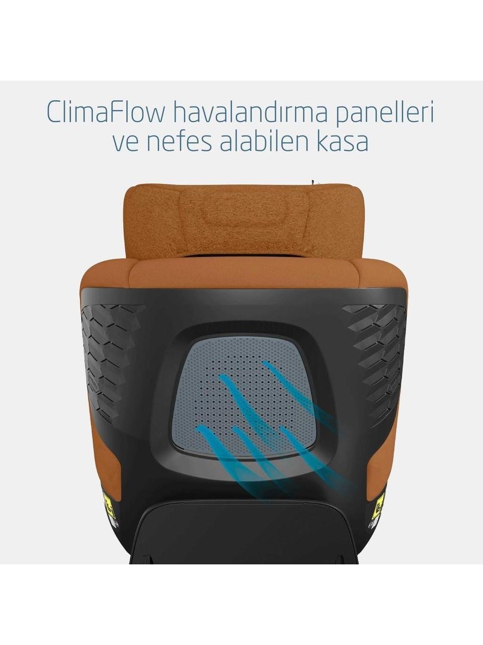 Maxi-Cosi Maxi Cosi Mica Pro Eco I-Size İsofix'li 360 Dönebilir Yatabilir 0-18 Kg Bebek Oto Koltuğu Authentic Grey