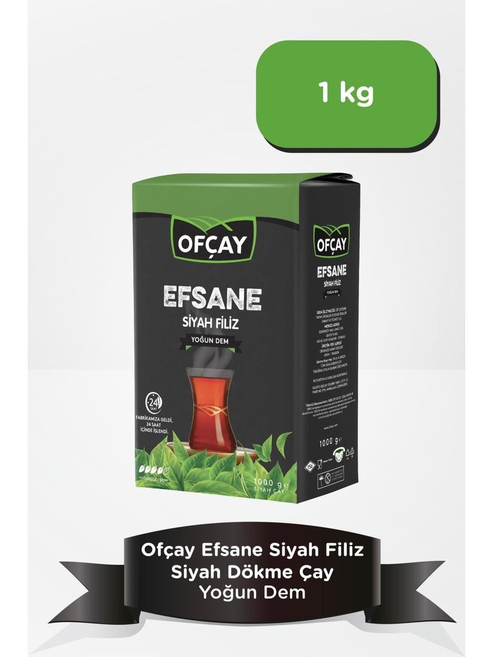Ofçay Efsane Filiz Siyah Cay 1 Kg