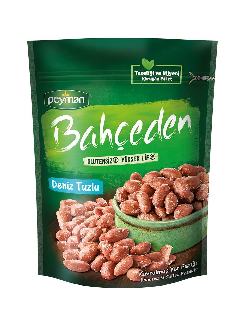 Peyman Bahçeden Deniz Tuzlu Kavrulmuş Yer Fıstığı 175 gr