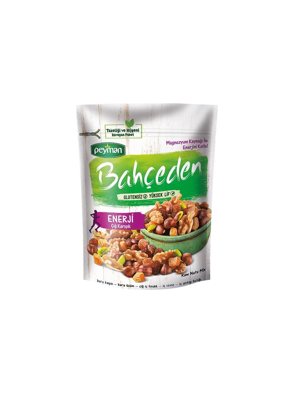 Peyman Bahçeden Enerji Çiğ Karışık 140 gr