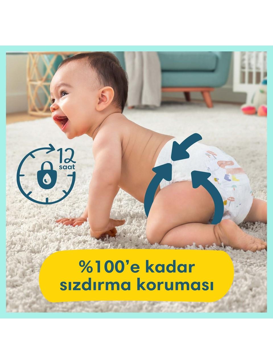 Prima Bebek Bezi Aktif Bebek 4 Beden 54 Adet Fırsat Paketi