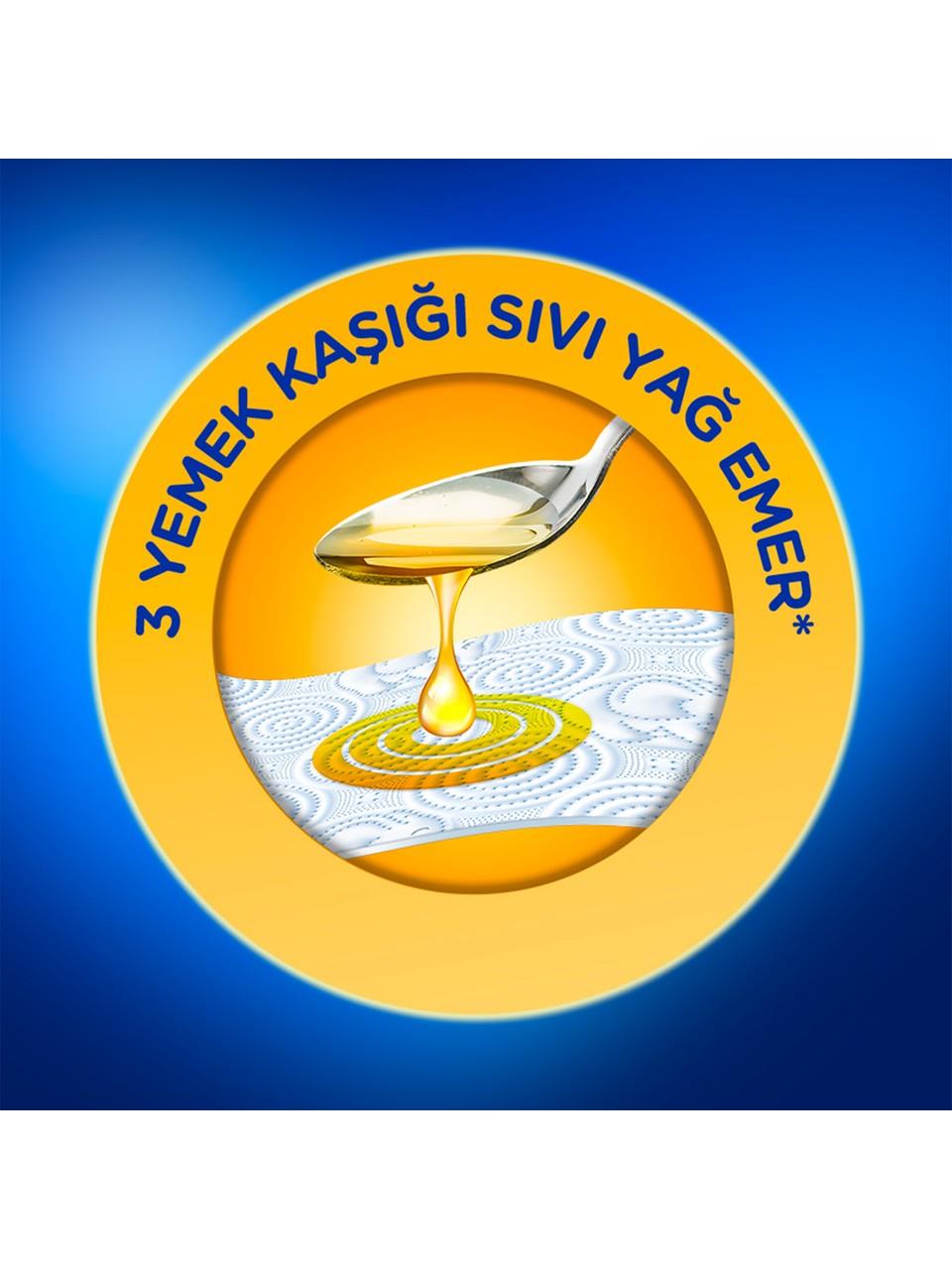 Selpak Extra Yağ Emici 8'li Havlu
