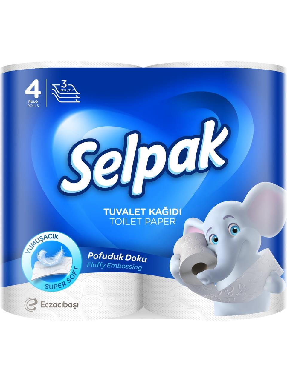 Selpak Tuvalet Kağıdı 4 'lü