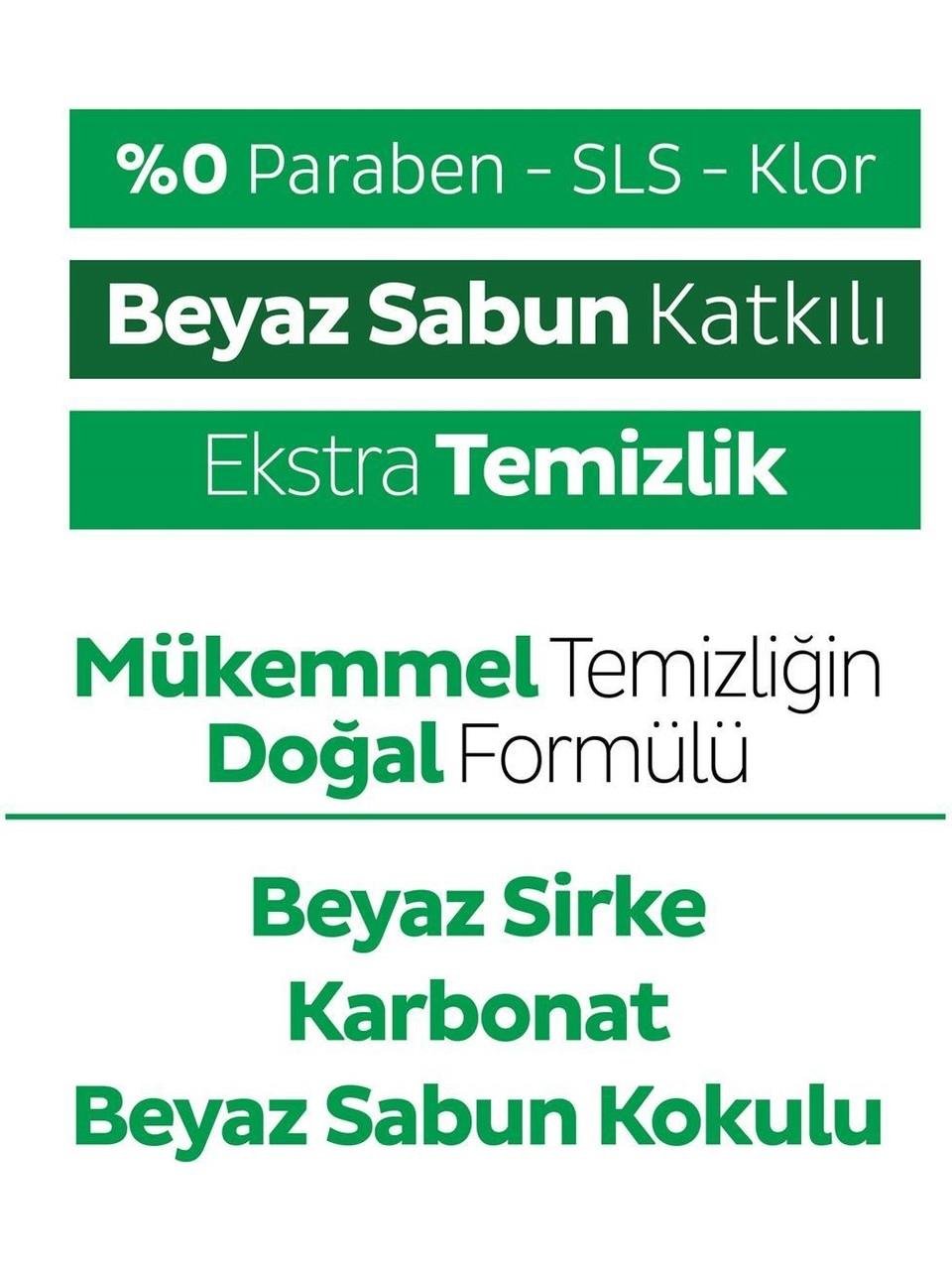 Sleepy Easy Clean Beyaz Sabun Katkılı+Çamaşır Suyu Katkılı+Arap Sabunu Katkılı 3X100