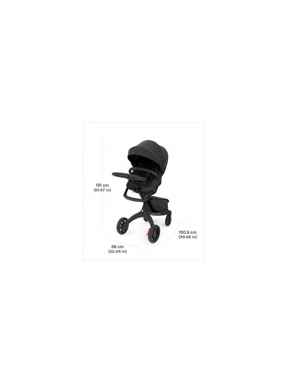 Stokke Xplory x Bebek Arabası Rich Black
