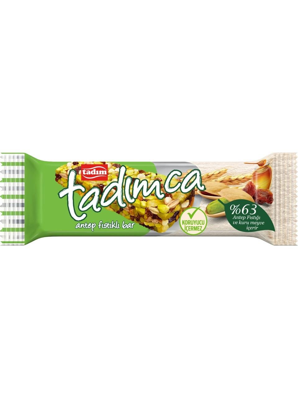 Tadım Antep Fıstıklı Bar 30 gr x 20 Adet