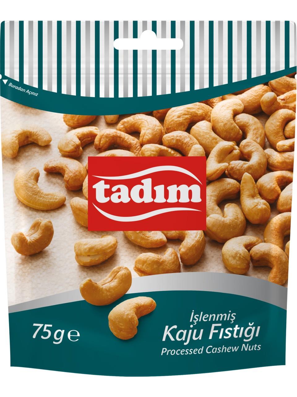 Tadım Işlenmiş Kaju 75 gr x 12 Adet