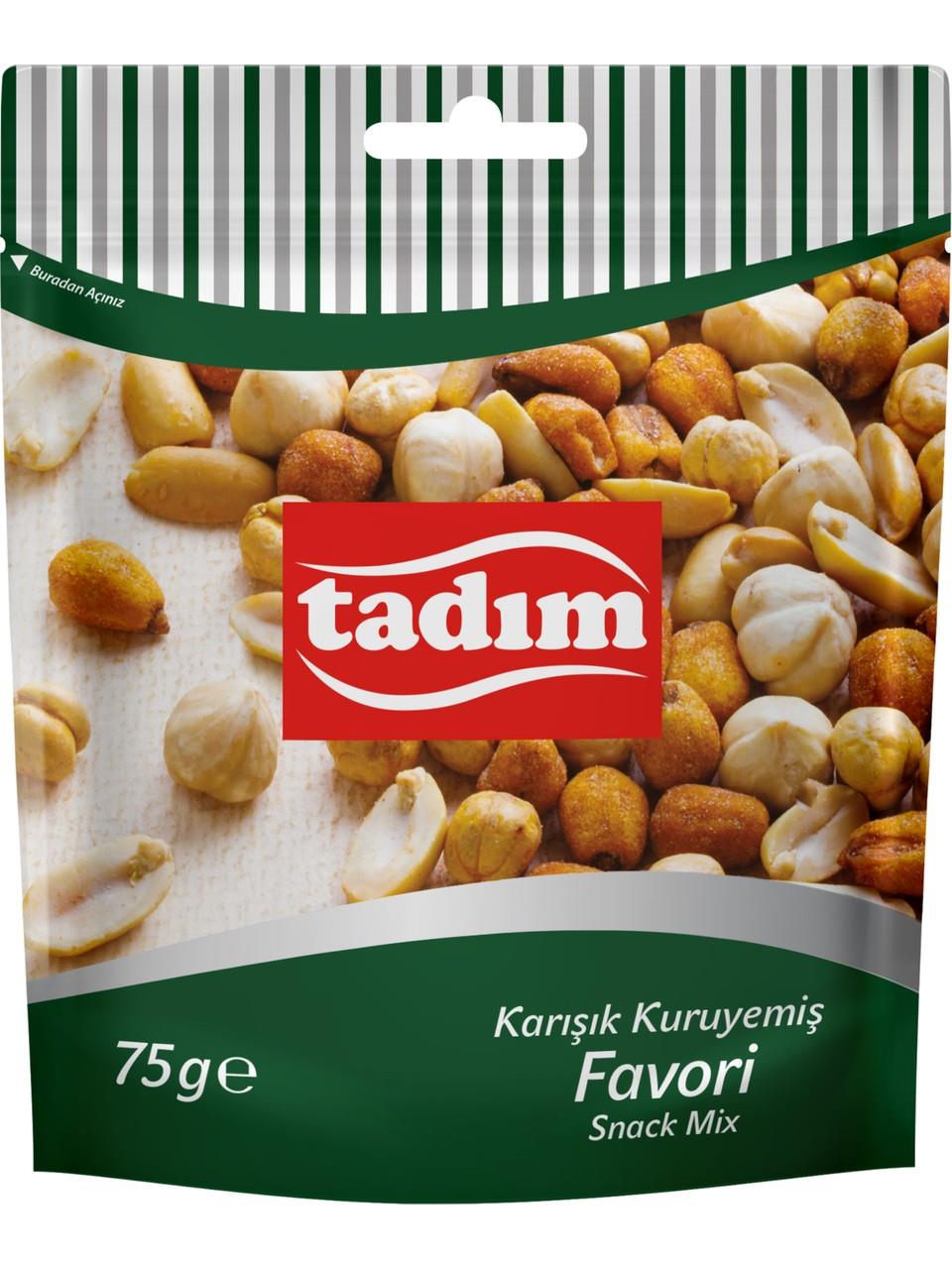 Tadım Karışık Kuruyemiş Favori 75 gr x 12 Adet