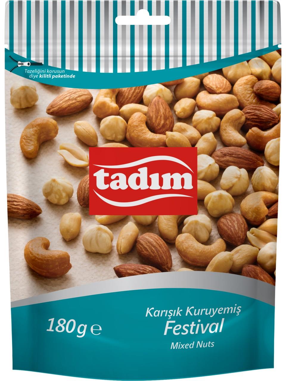 Tadım Karışık Kuruyemiş Festival 180 gr x 12 Adet