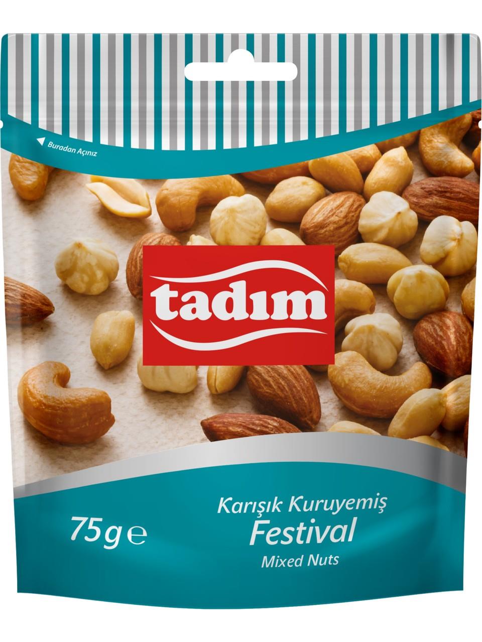 Tadım Karışık Kuruyemiş Festival 75 gr x 12 Adet