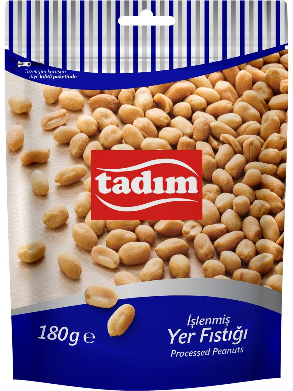 Tadım Yer Fıstığı İşlenmiş 180 gr x 12 Adet