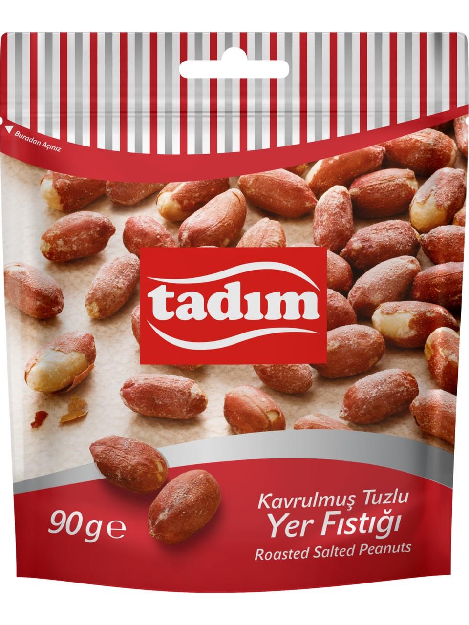 Tadım Yer Fıstığı Tuzlu 90 gr x 12 Adet