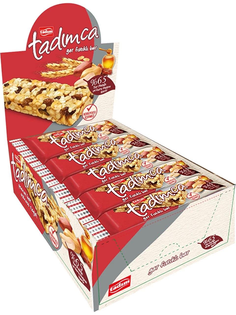 Tadım Yer Fıstıklı Bar 30 gr x 20 Adet