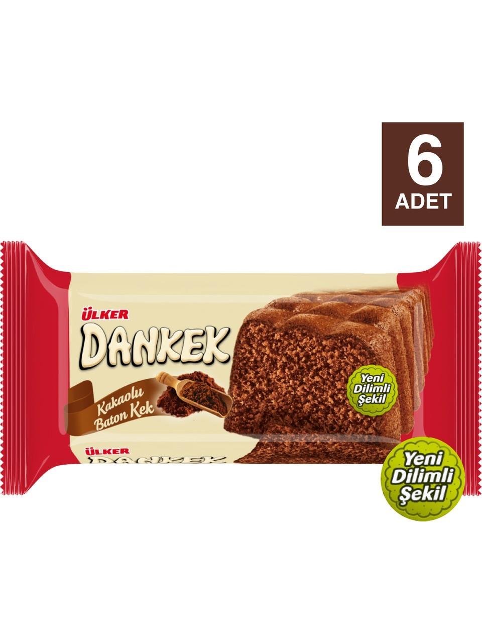 Ülker Dankek Kakaolu Baton Kek 200 gr x 6 Adet