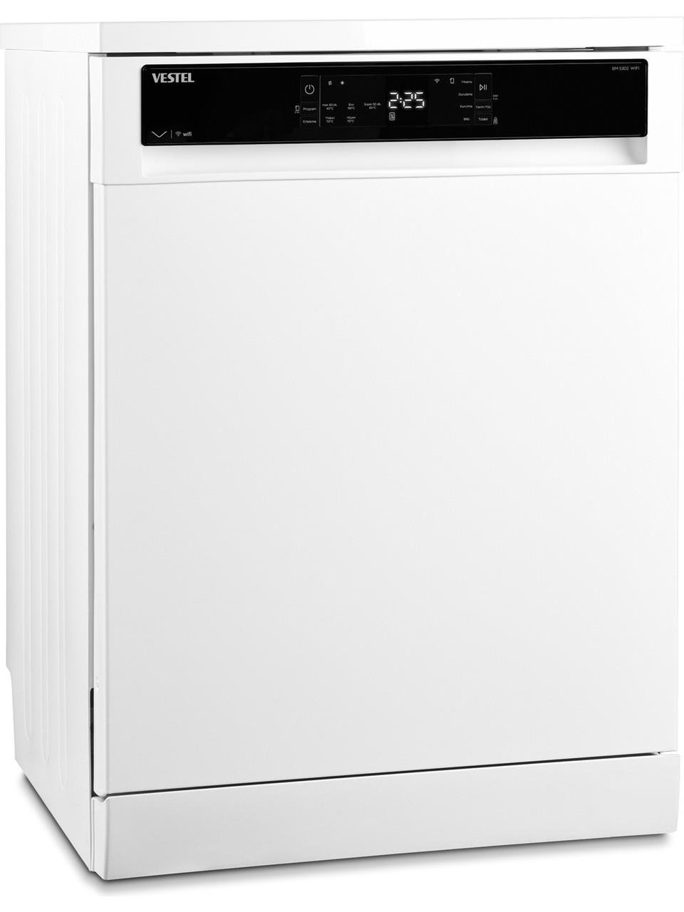 Vestel BM 5302 WIFI 5 Programlı Bulaşık Makinesi