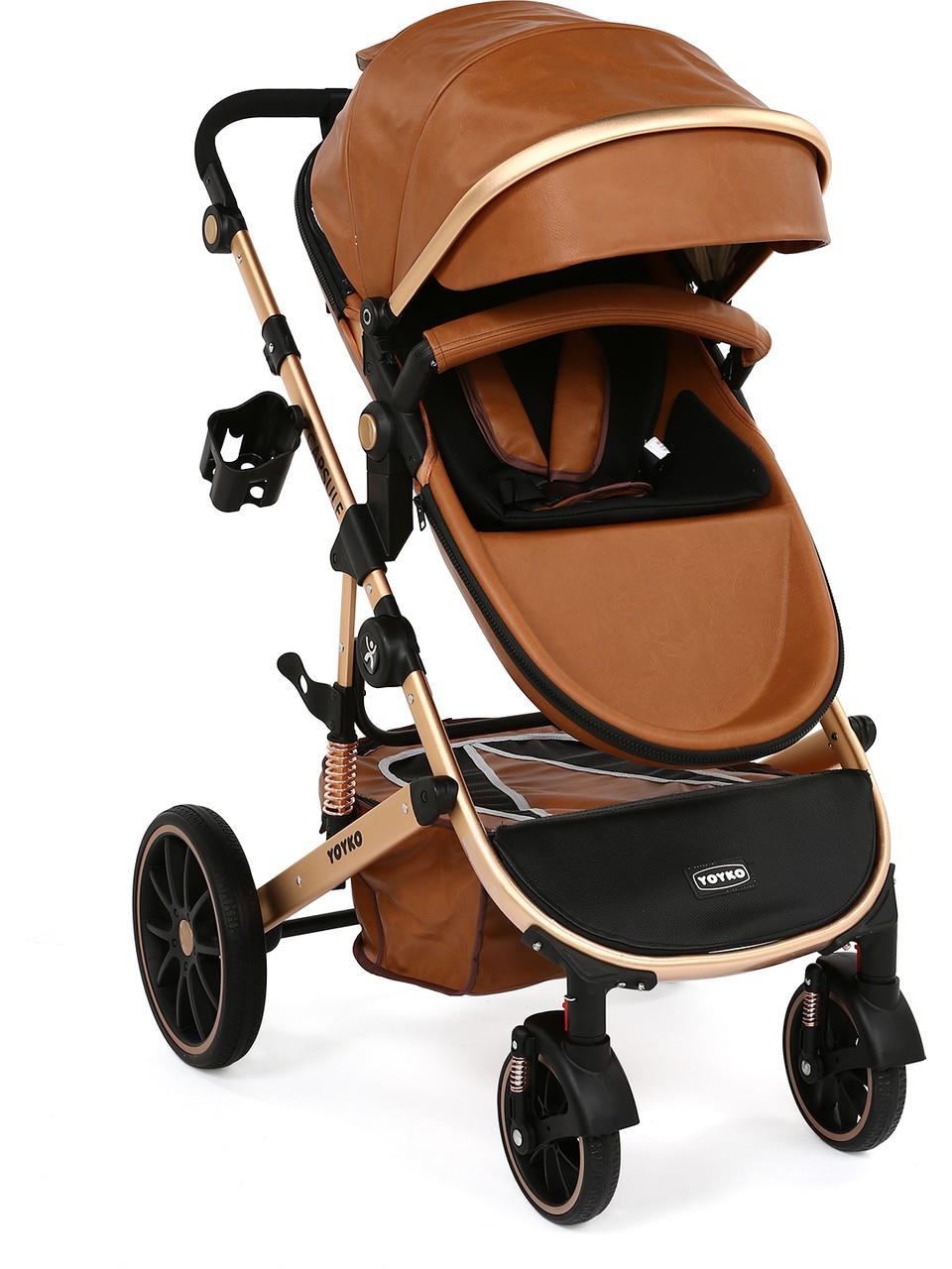 Yoyko Capsule Egg Travel Sistem Bebek Arabası Siyah Rose
