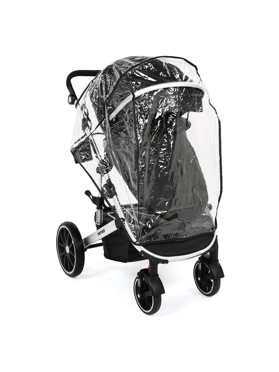 Yoyko Capsule Egg Travel Sistem Bebek Arabası Siyah Rose