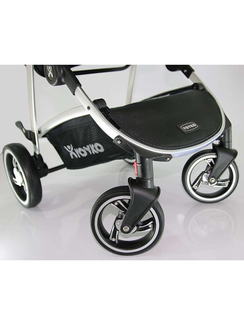 Yoyko City Seyahat Sistem Bebek Arabası 3 İn 1 Gri Silver
