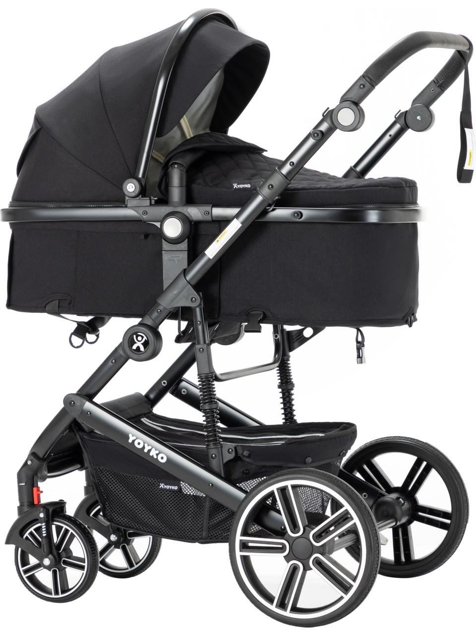 Yoyko Ultimate Travel Sistem Bebek Arabası 3 in 1 Gri Silver