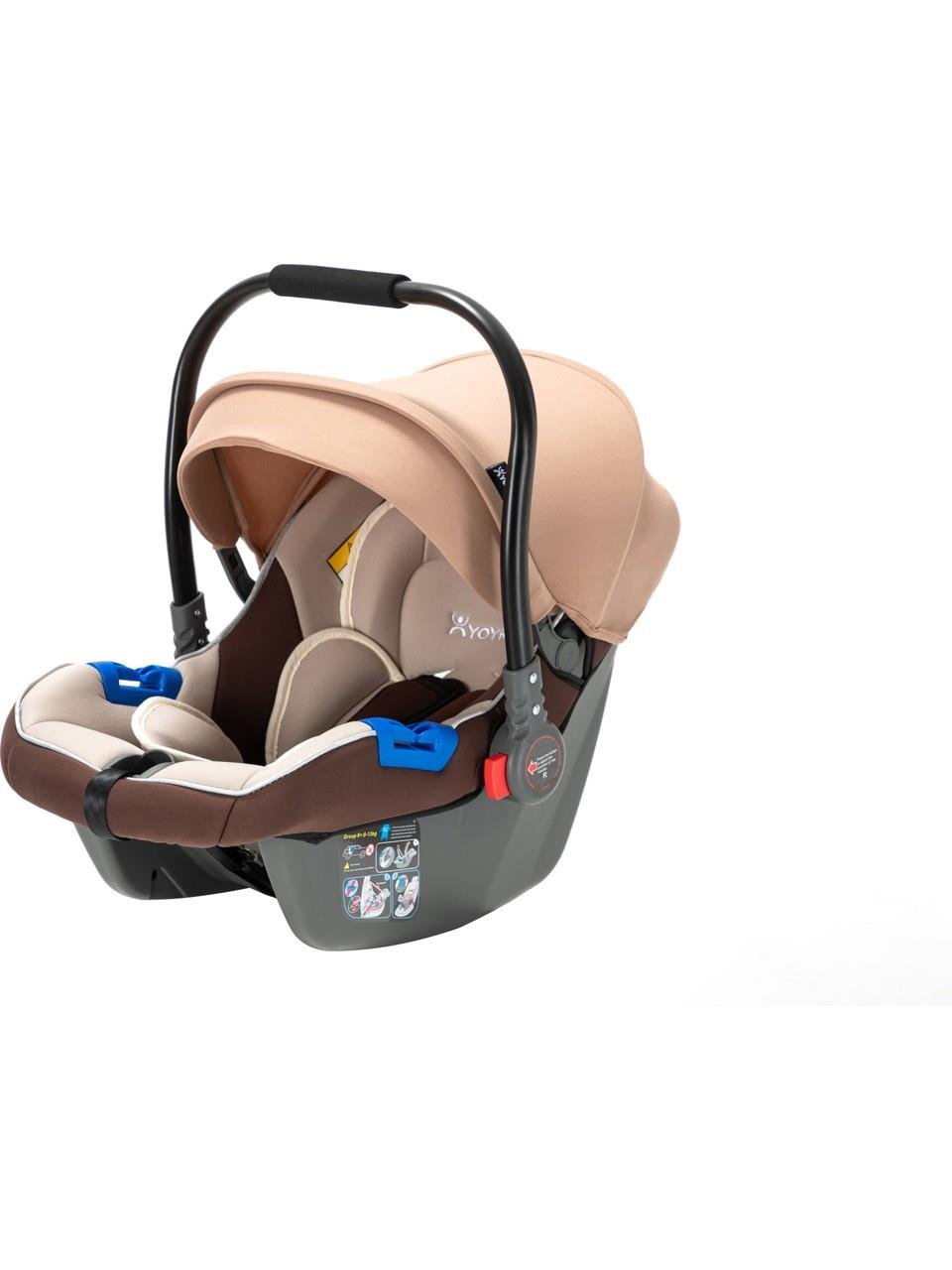 Yoyko Ultimate Travel Sistem Bebek Arabası 3 in 1 Gri Silver