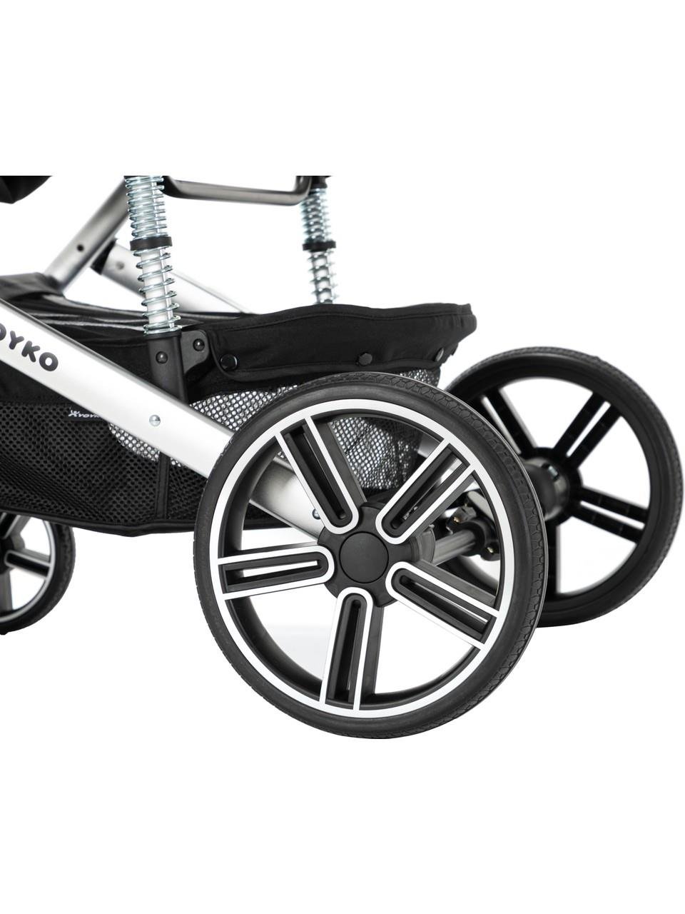 Yoyko Ultimate Travel Sistem Bebek Arabası 3 in 1 Gri Silver