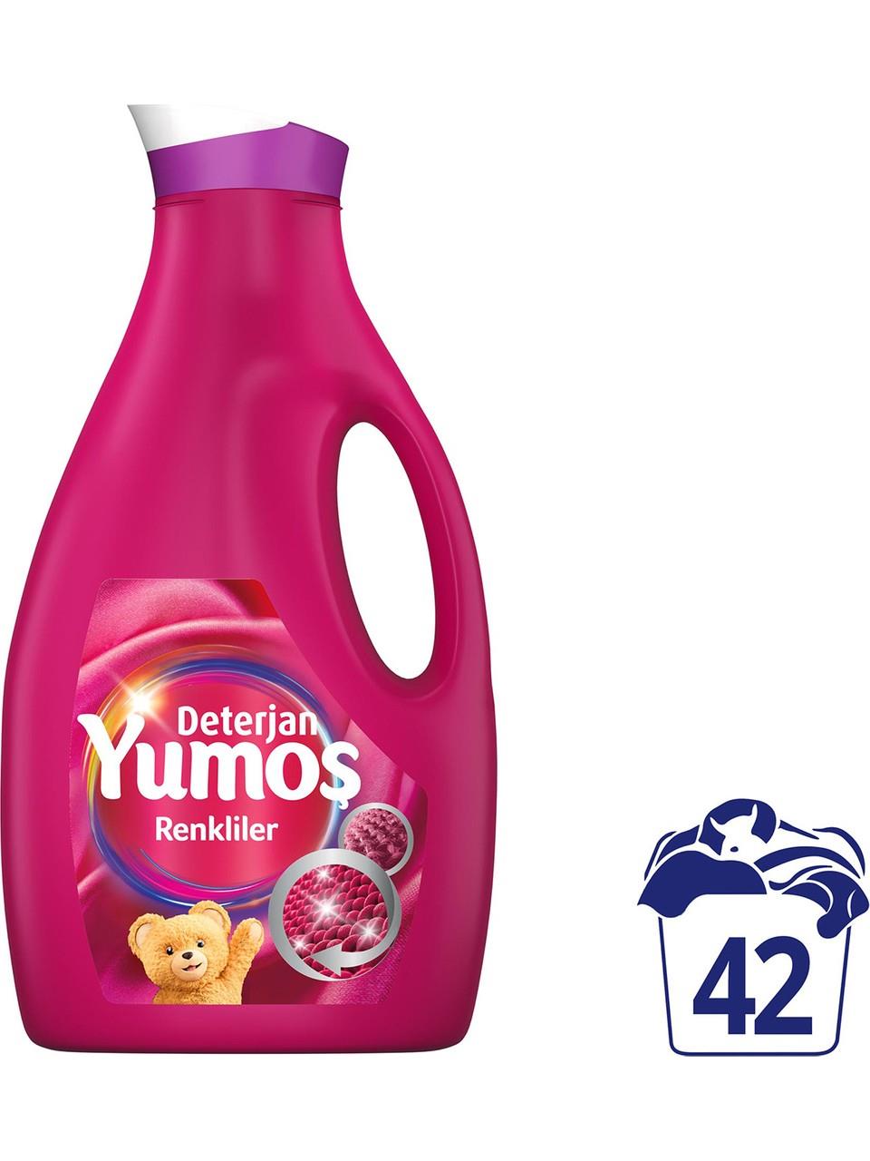 Yumoş Sıvı Çamaşır Deterjanı Canlandırıcı Terapi Siyahlar İçin 1690 ml