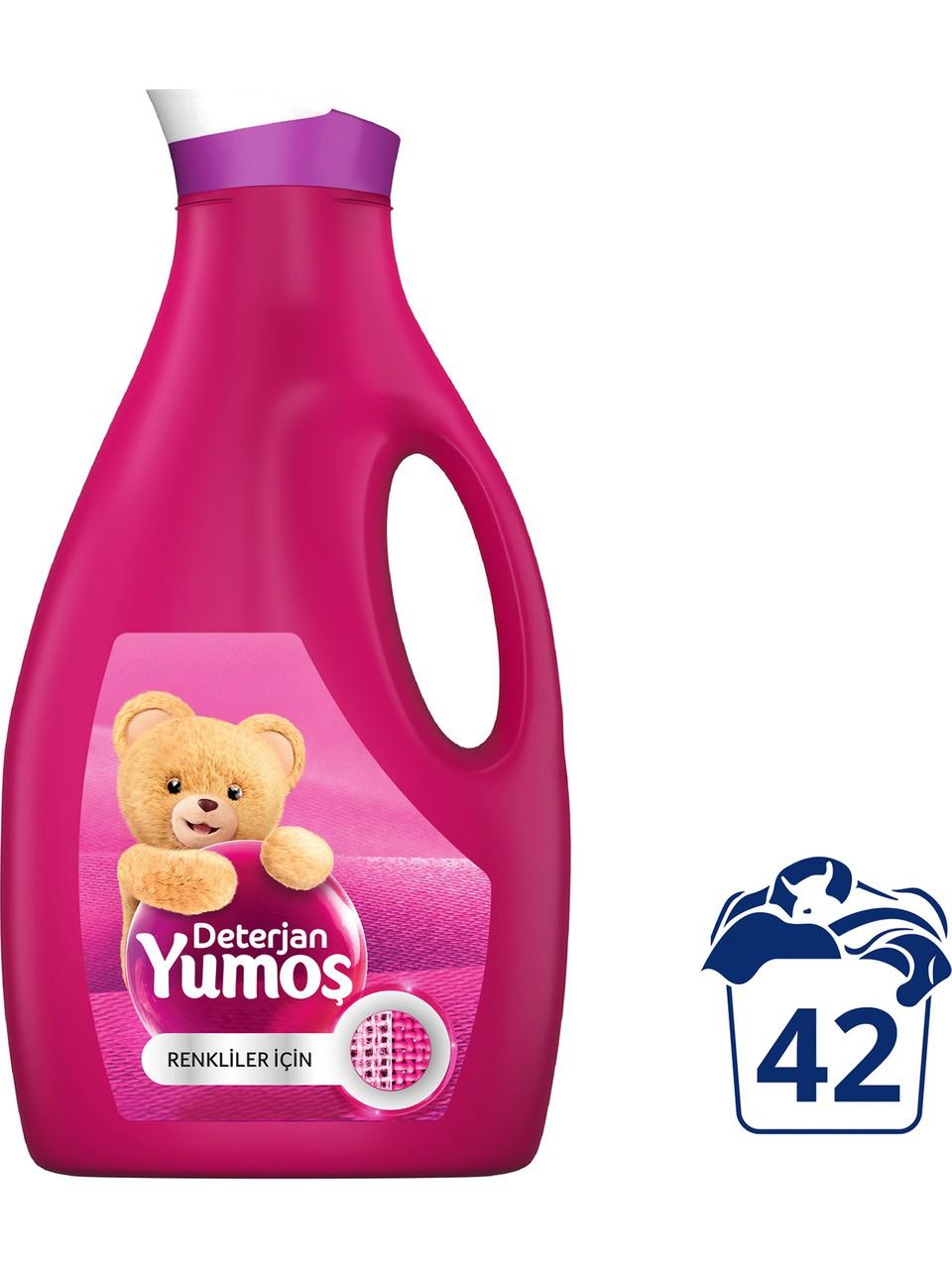 Yumoş Sıvı Deterjan Renkliler İçin Canlandırıcı Bakım 2520 ml