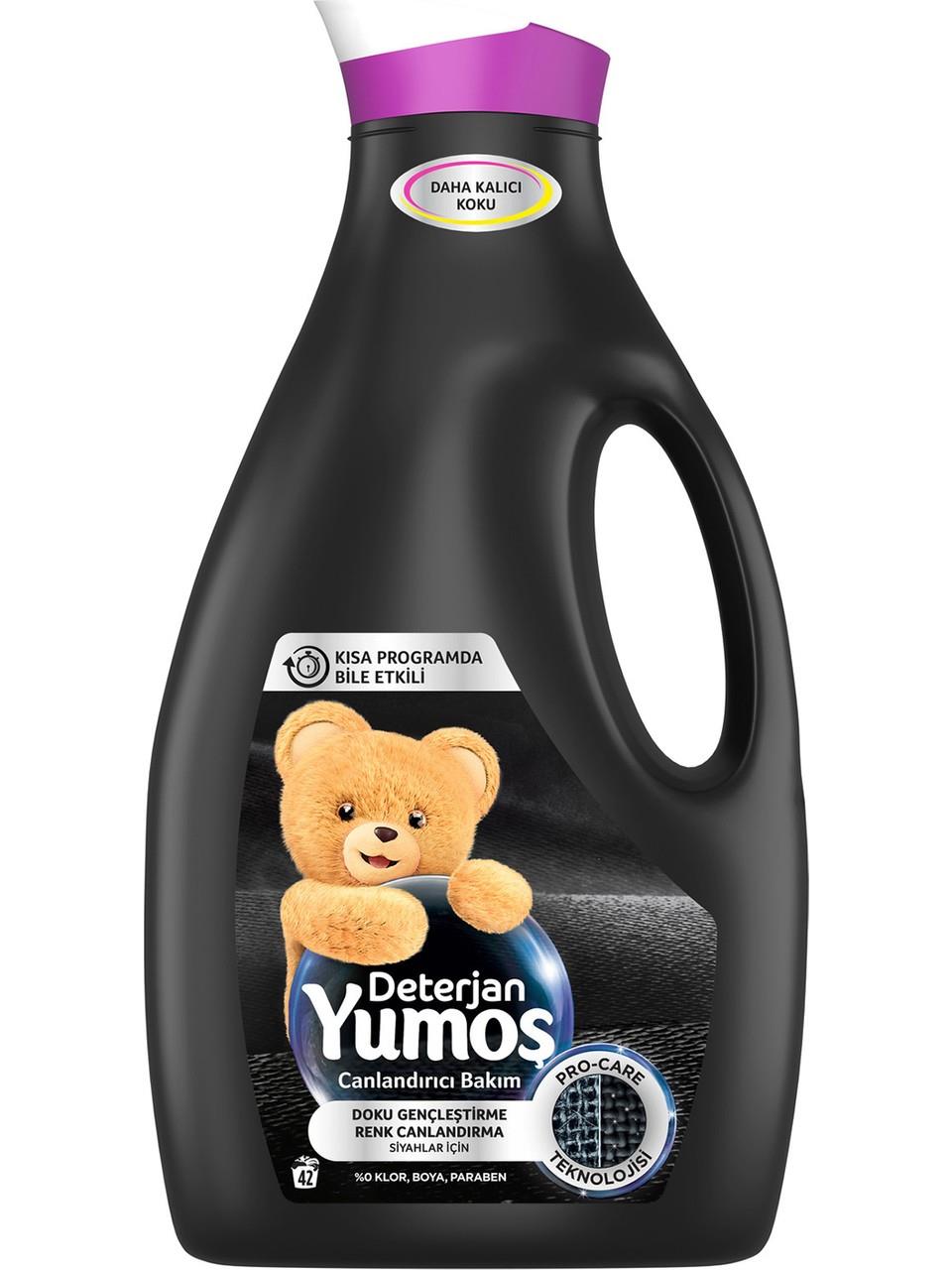Yumoş Sıvı Deterjan Siyahlar İçin Canlandırıcı Bakım 2520 ml