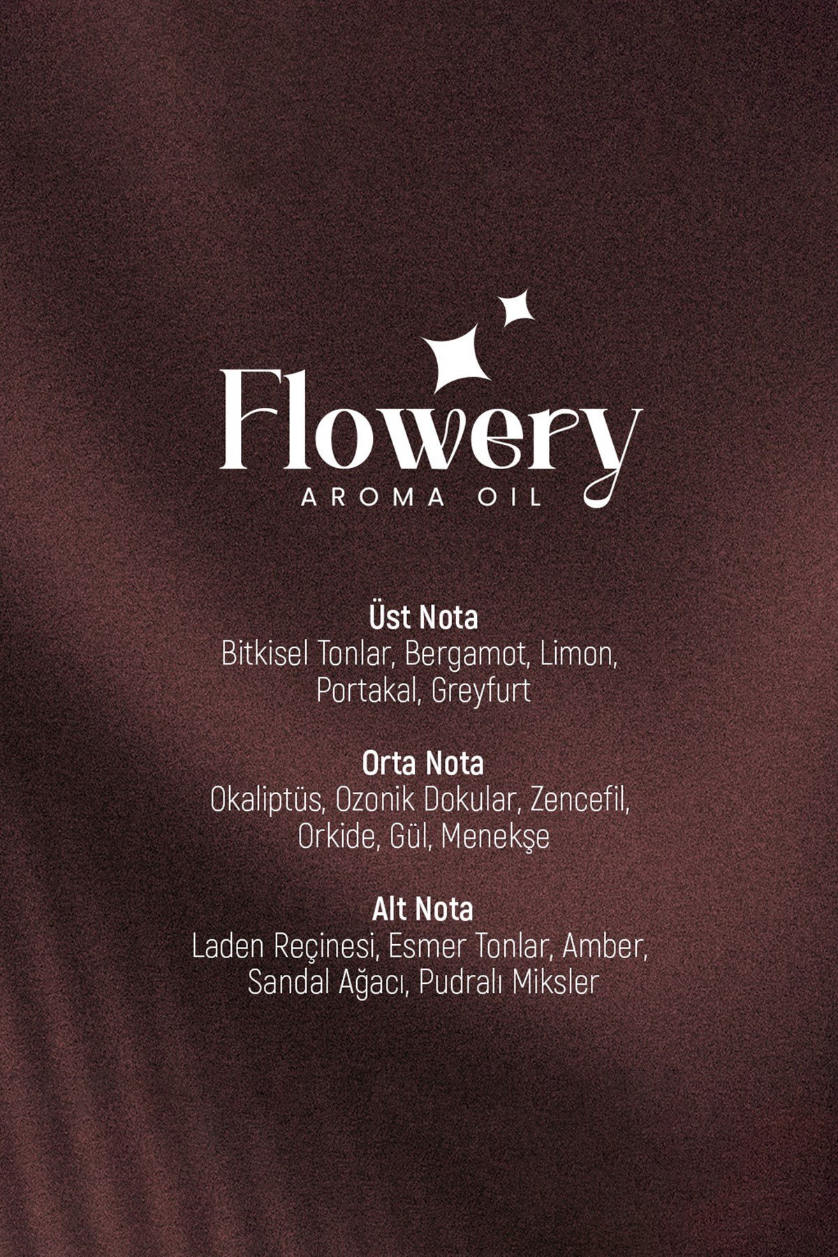 Flowery Koku Makinesi Esansı 1 Litre