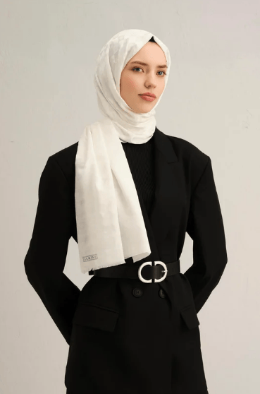 Armine Jakarlı İpek Pamuk Şal 