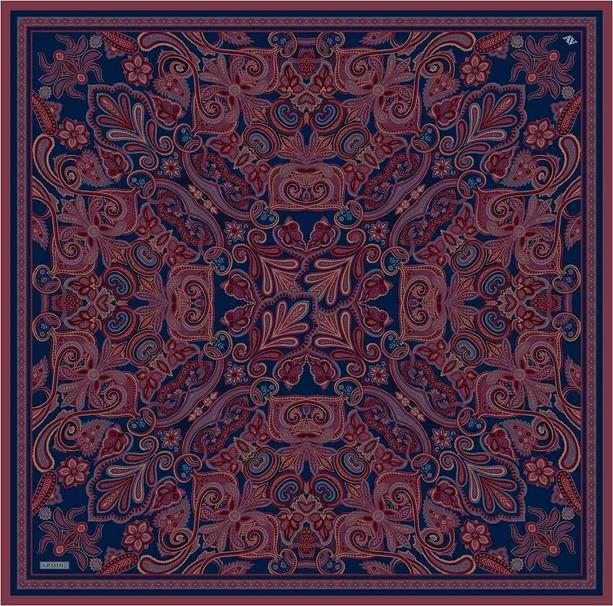 Armine Saf İpek Şura Eşarp 9421D 88