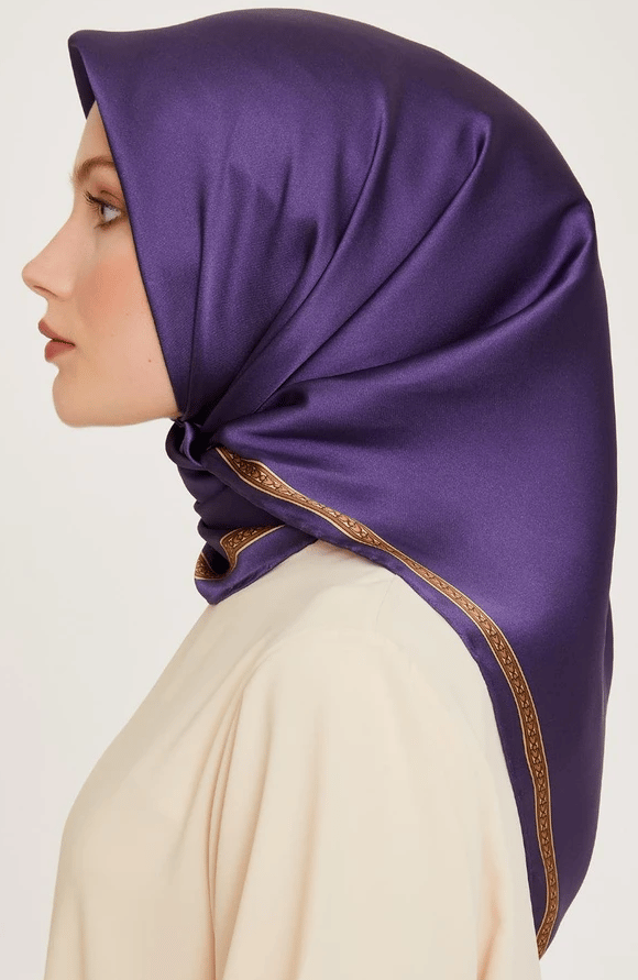 Armine Sura Saf İpek Eşarp 
