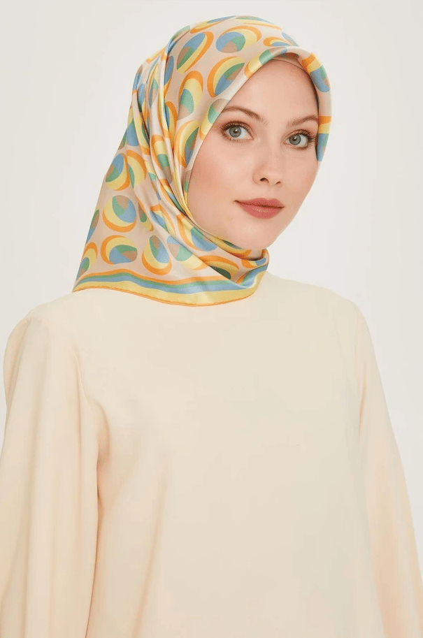 Armine Sura Saf İpek Eşarp 