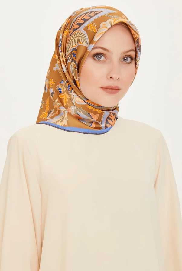 Armine Sura Saf İpek Eşarp 