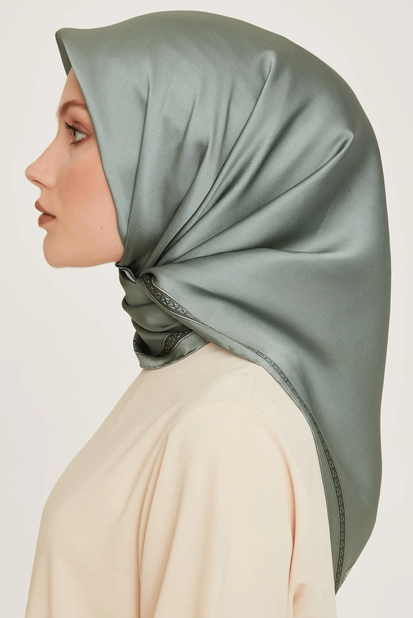 Armine Sura Saf İpek Eşarp 