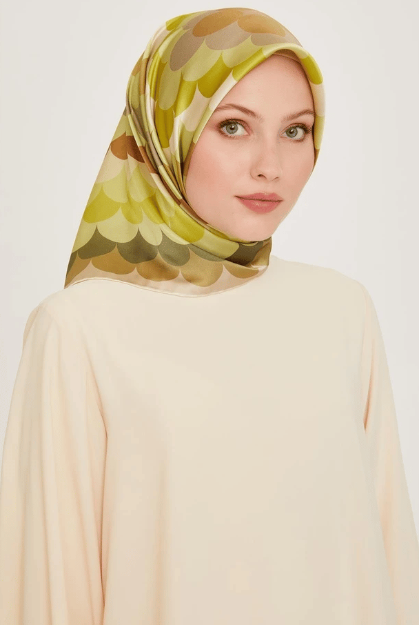 Armine Sura Saf İpek Eşarp 