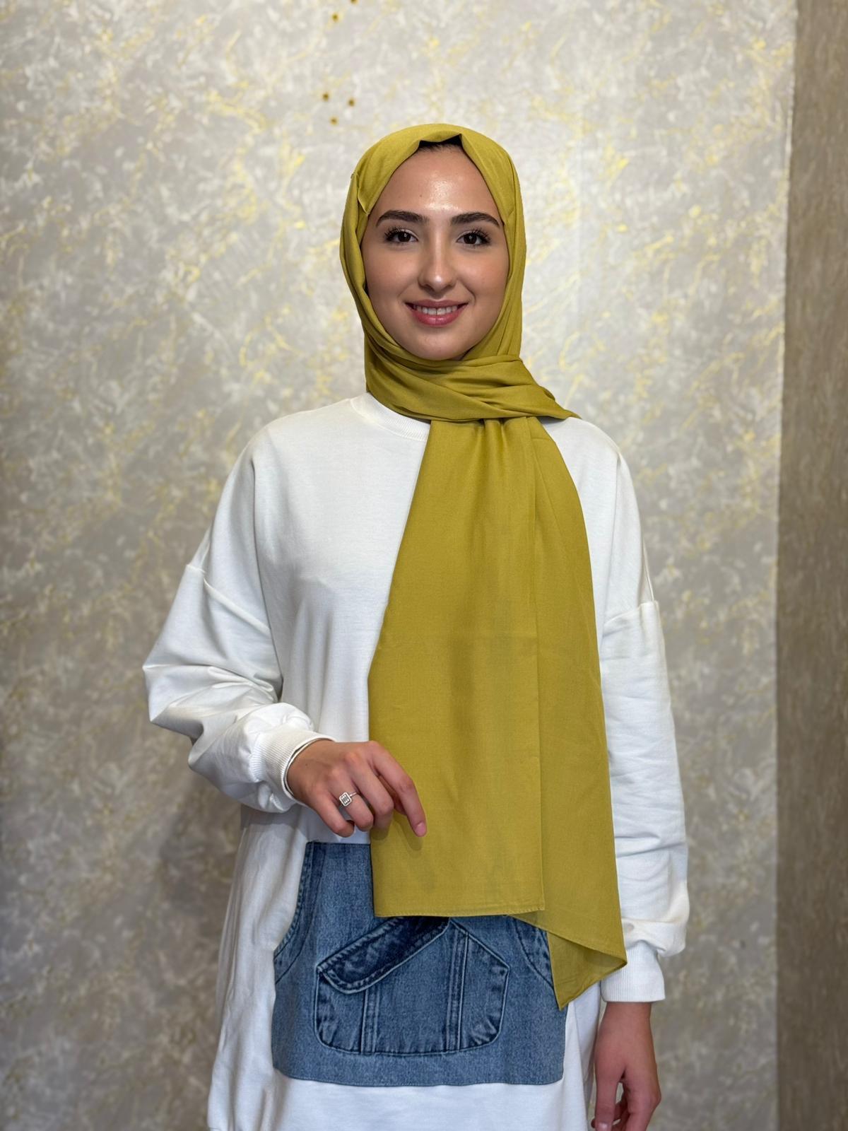 Belli Fresh Viscon Yağ Yeşili Şal